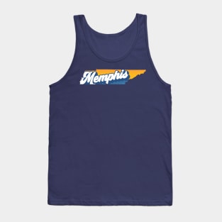 Memphis Tennessee, Tennessee State, State of Tennessee Tank Top